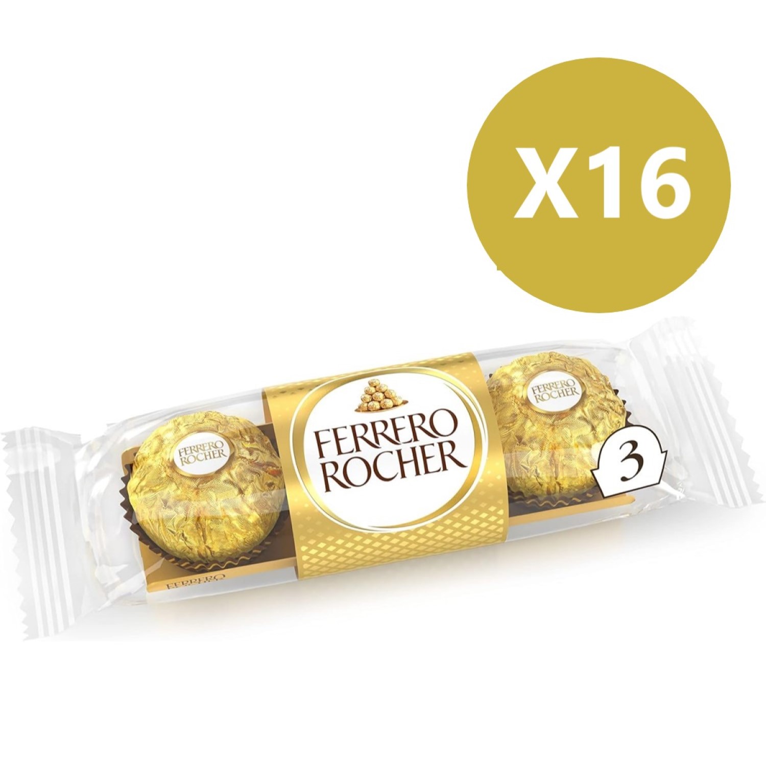 Ferrero Rocher 3’lü X 16 Adet