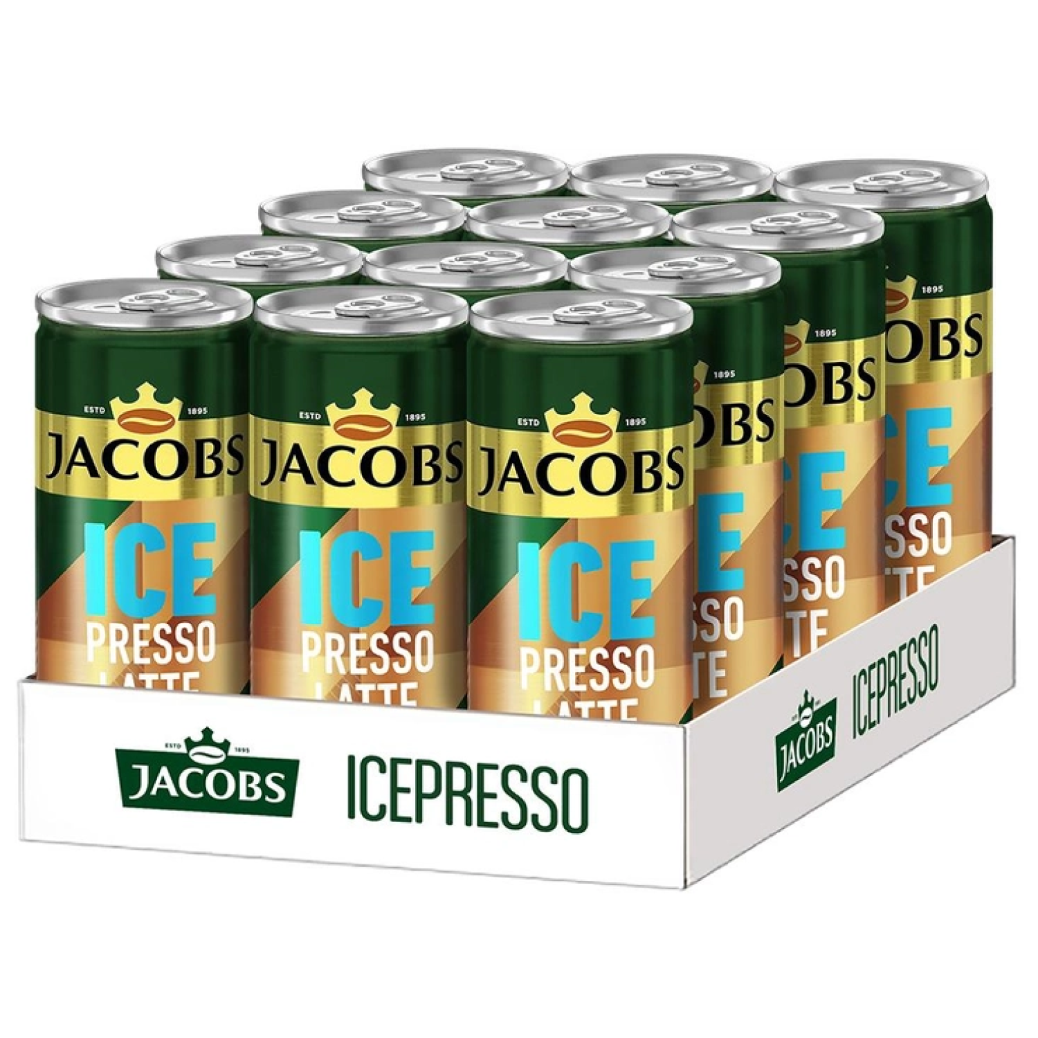 Jacobs Icepresso Latte Soğuk Kahve 250 ml X 12 Adet