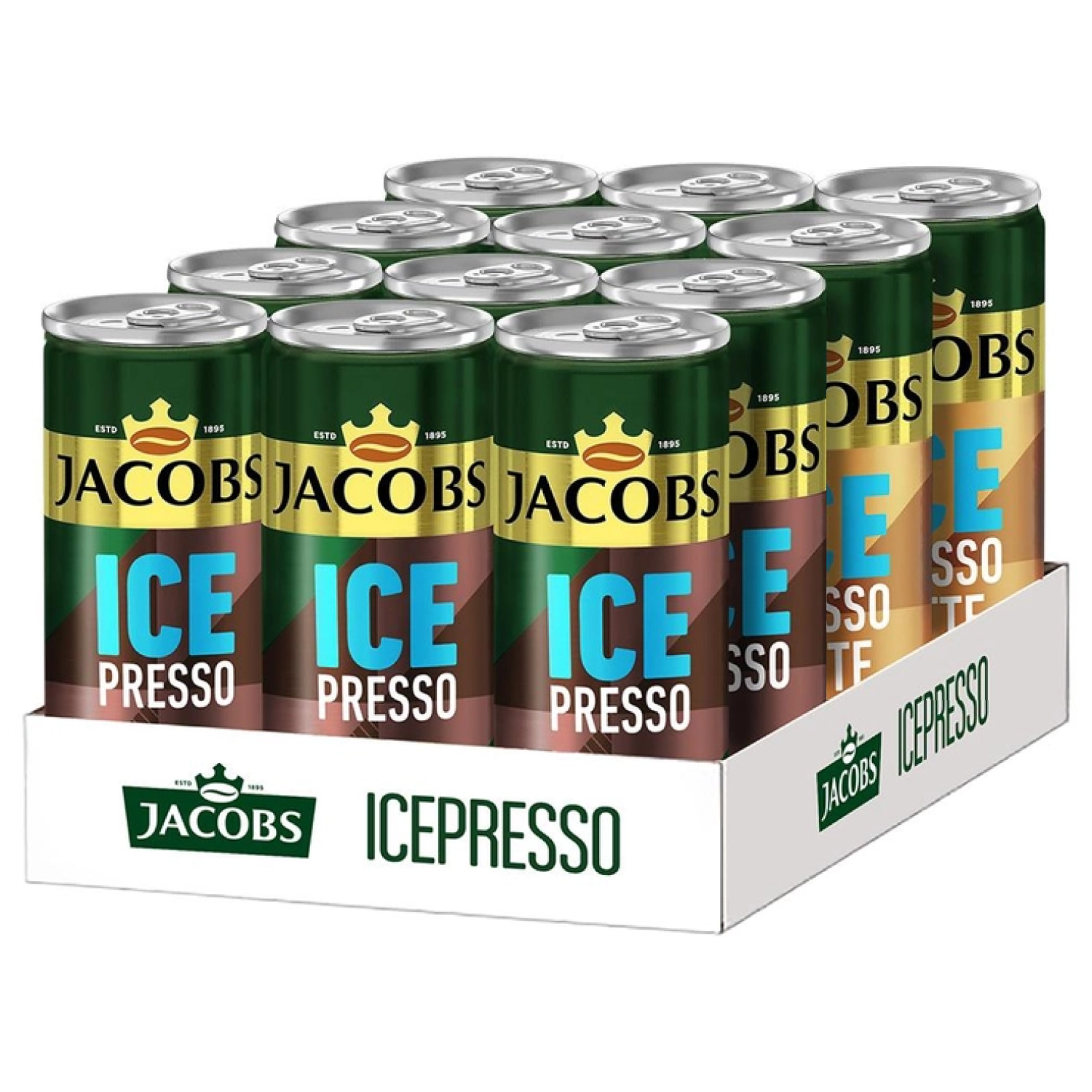 Jacobs Icepresso Classic 250 ml X 6 Adet & Jacobs Icepresso Latte 250 ml X 6 Adet Soğuk Kahve