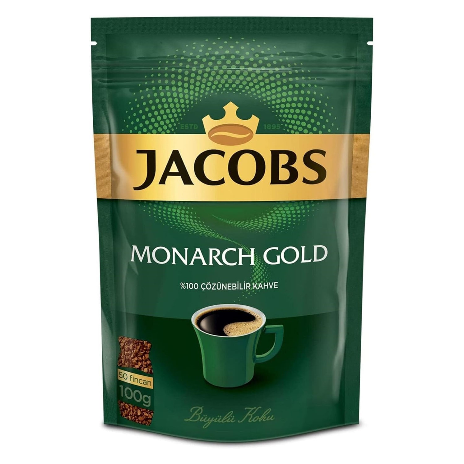 Jacobs Monarch Gold 100 Gr Eko Paket