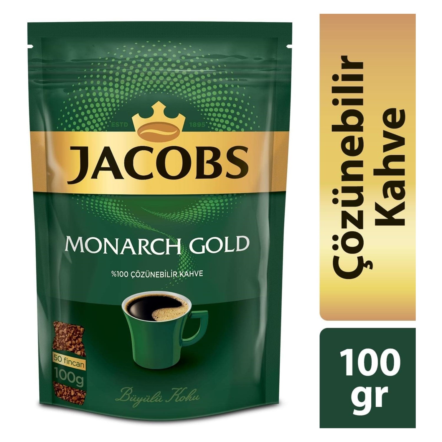 Jacobs Monarch Gold 100 Gr Eko Paket