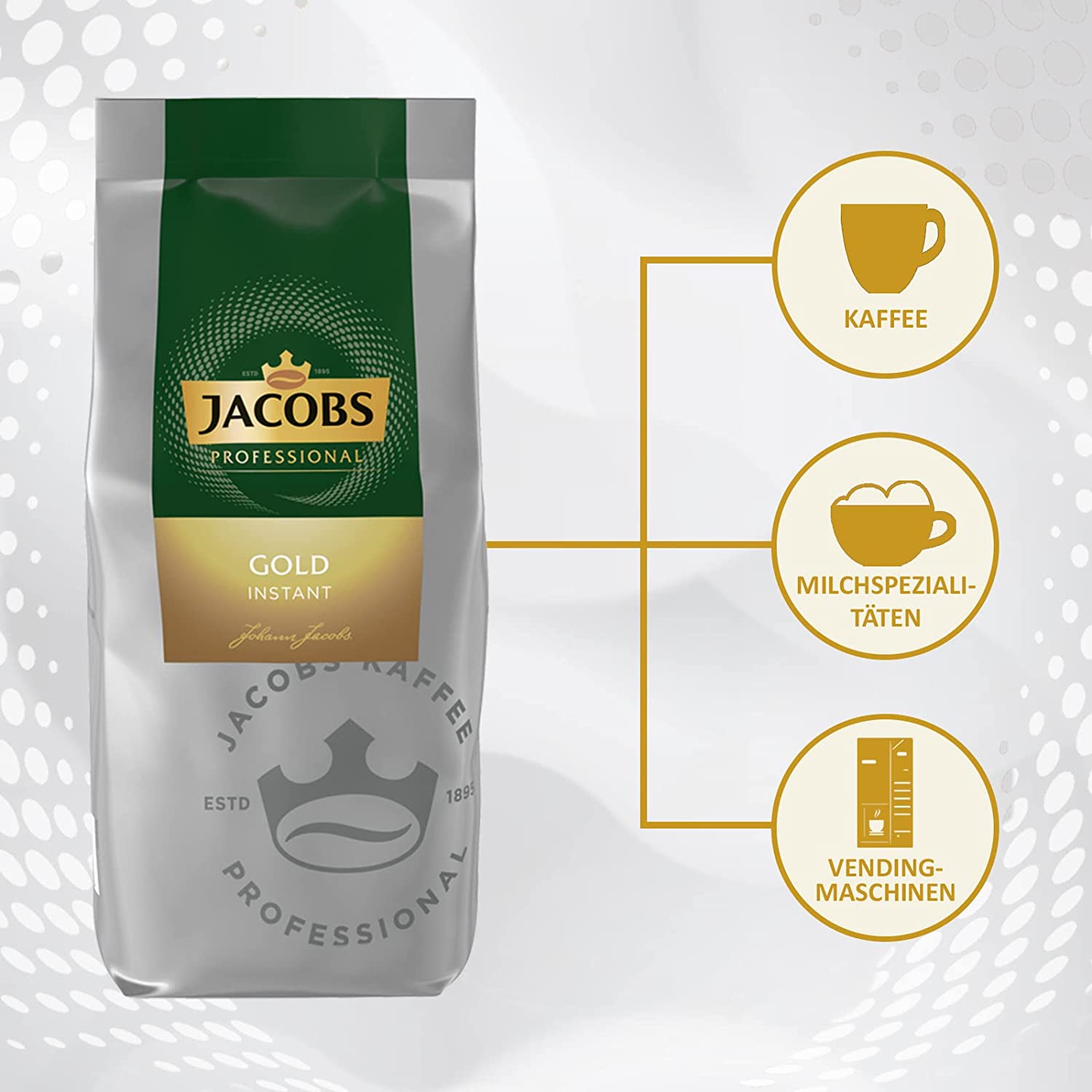 Jacobs Gold Instant Çözünebilir Kahve 500 Gr