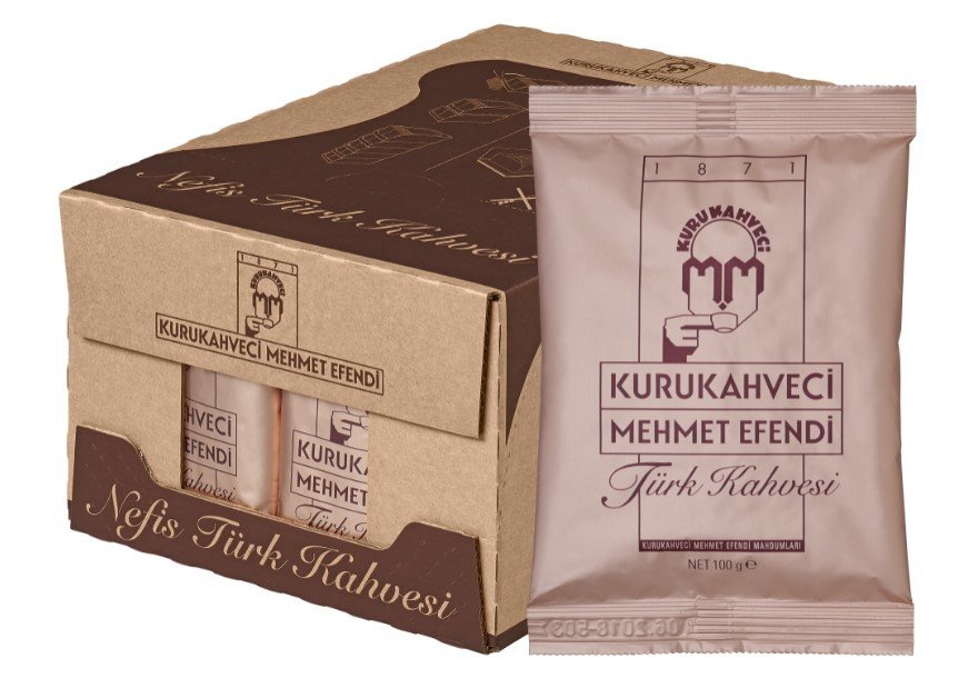 Kurukahveci Mehmet Efendi Türk Kahvesi 100 Gr x 25 Adet