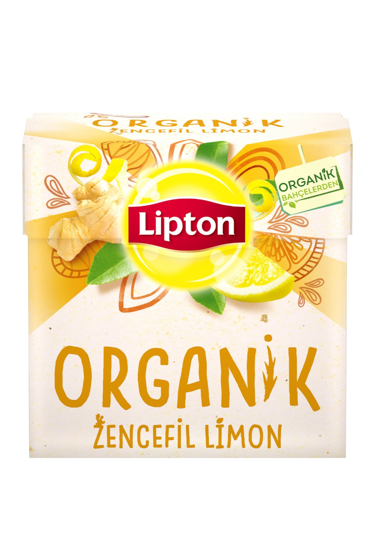 Lipton Organik Zencefil Limon Bitki ve Meyve Çayı 20’li