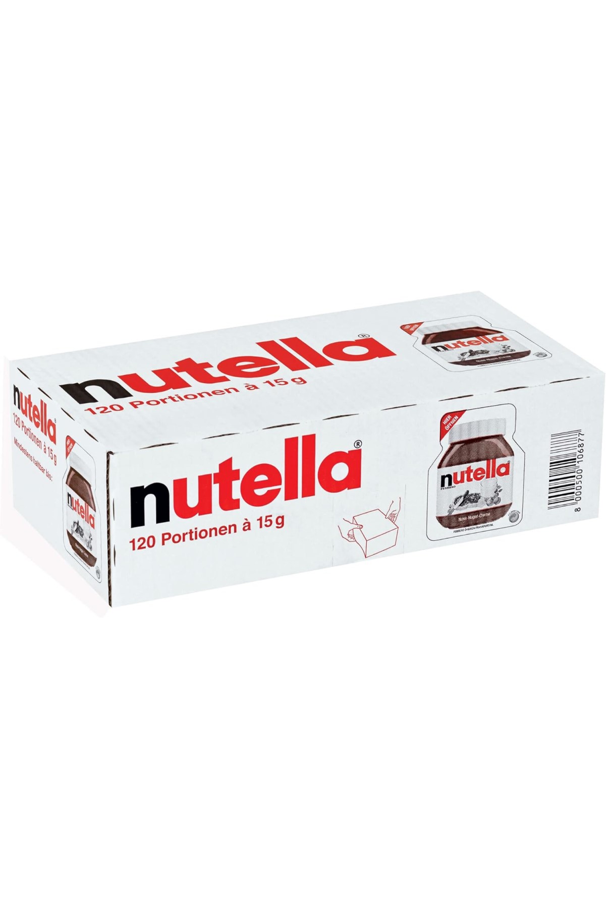 Nutella Kakaolu Fındık Kreması 15 Gr X 120 li Koli