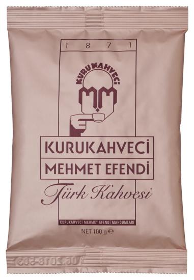 Kurukahveci Mehmet Efendi Türk Kahvesi Folyo Ambalaj 100 Gr