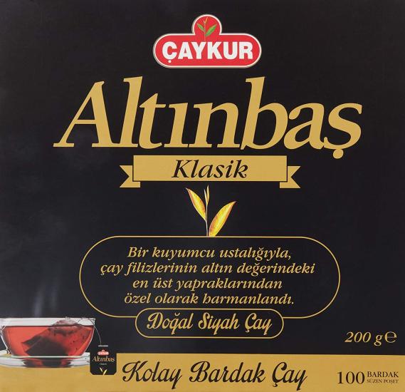 Çaykur Altınbaş Kolay Bardak Poşet Süzen Çay 200 Gr