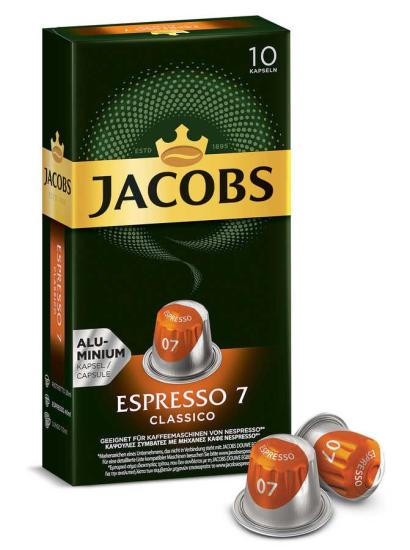 Jacobs Capsule Espresso 7 Classic 10 Kapsül