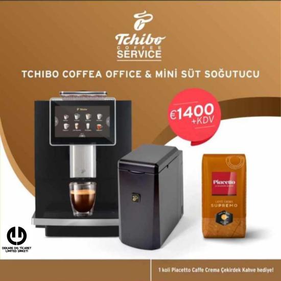 Tchibo Coffea Office Otomatik Kahve Makinesi + Mini Süt Soğutucusu