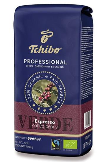 Tchibo Professional Verde Espresso Çekirdek Kahve 1000 Gr %100 Organik & Fair Arabica